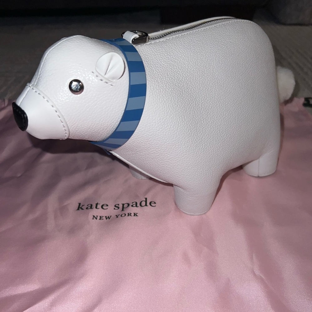 Kate Spade Polar Bear Crossbody Purse - Picture 9 of 9